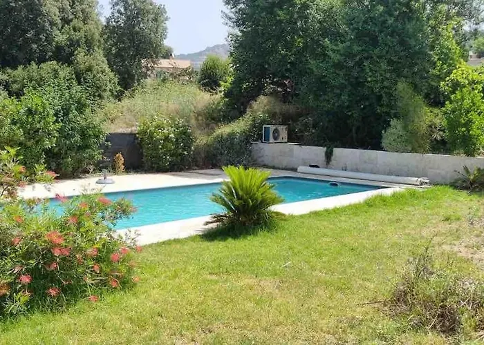 Rez De Chaussee Avec Piscine * Piana